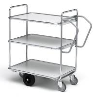 Plukkevogn 3 hylder 1110x620x1130 mm