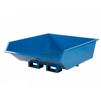 Tipcontainer Low 750l 1500kg Bl&aring;