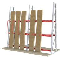 Gavl tosidig, listereol h&oslash;jde 2500 mm