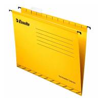 H&aelig;ngemappe Solo A4 25 stk Gul