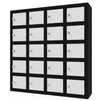 Opbevaringsboks til mobil/værdier 20 rum