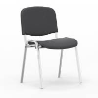 Iso stol, M&oslash;rk gr&aring; med alugr&aring; stoleben