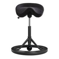 BackApp Smart Alcantara, antracit med sort understel