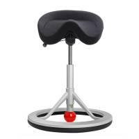 BackApp Smart Nordic Wool, sort med alugr&aring;t understel