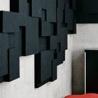 Lydabsortbent Niv&aring; EcoSUND sort uden tekstil