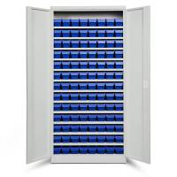 Opbevaringsskab ASPB Mod2 1980x980x670 Lysegrå dør