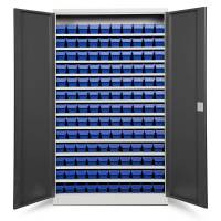 Opbevaringsskab ASPB Mod2 1980x1200x570 Antracit d&oslash;r