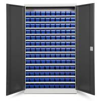 Opbevaringsskab ASPB Mod2 1980x1200x570 Antracit d&oslash;r