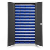 Opbevaringsskab ASPB Mod3 1980x980x570 Antracit d&oslash;r