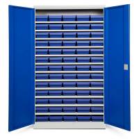 Opbevaringsskab ASPB Mod3 1980x1200x470 Bl&aring; d&oslash;r