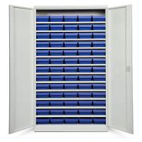 Opbevaringsskab ASPB Mod3 1980x1200x670 Lysegr&aring; d&oslash;r