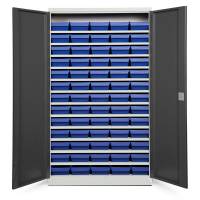 Opbevaringsskab ASPB Mod3 1980x1200x670 Antracit d&oslash;r