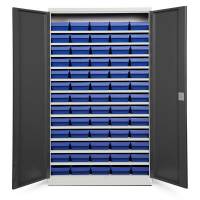 Opbevaringsskab ASPB Mod3 1980x1200x670 Antracit d&oslash;r