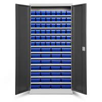 Opbevaringsskab ASPB Mod4 1980x980x470 Antracit d&oslash;r