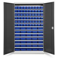 Opbevaringsskab ASPB Mod4 1980x1200x670 Antracit d&oslash;r