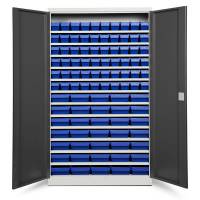 Opbevaringsskab ASPB Mod4 1980x1200x670 Antracit d&oslash;r