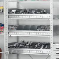 Skilleplade Boltless, sm&aring;tingsopdeling 400 mm