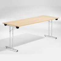 Bord Dinner, Eg 1800x800 mm, Krom understel