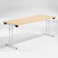 Bord Dinner, Eg 1800x800 mm, Krom understel