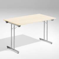 Bord Dinner, Birk 1200x800 mm, Alugr&aring;t understel