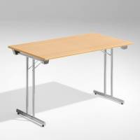 Bord Dinner, B&oslash;k 1200x800 mm, Alugr&aring;t understel