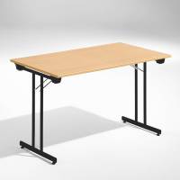 Bord Dinner, B&oslash;k 1200x800 mm, Sort understel