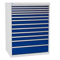 Skuffesektion 700/10 1319x1005x736mm 13 skuffer