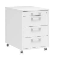 Skuffesektion DNA 4 skuffer, Hvid