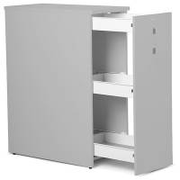 Towerskab DNA To-sidet, Lys gr&aring;