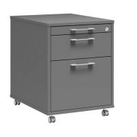 Skuffesektion DNA 3 skuffer, Antracit