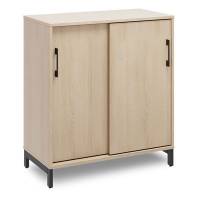 Kontorskab DNA, 800x890 mm, Eg/Sort 2A4
