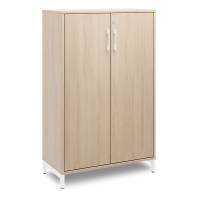 Kontorskab DNA, 800x1275 mm, Eg/Hvid 3A4