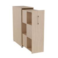 Towerskab DNA A9M, Eg med alugr&aring;t h&aring;ndtag