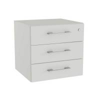 Skuffeindsats DNA, Lys gr&aring; med alugr&aring; h&aring;ndtag