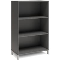 Bogreol DNA, 800x1275 mm, Antracit/Alugr&aring; 3A4