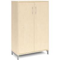 Kontorskab DNA, 800x1275 mm, Birk/Alugr&aring; 3A4