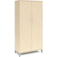 Kontorskab DNA, 800x1660 mm, Birk/Alugr&aring; 4A4