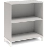 Bogreol DNA, 800x890 mm, Lys gr&aring;/Hvid 2A4