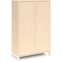 Kontorskab DNA, 800x1275 mm, Birk/Hvid 3A4