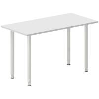 Skrivebord DNA, Lysgr&aring; 1200x600 mm I-ben/Alugr&aring;