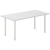 Skrivebord DNA, Lysgr&aring; 1800x800 mm I-ben/Alugr&aring;