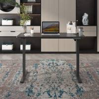 Miniflex h&aelig;ve-s&aelig;nkebord, sort