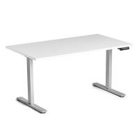 H&aelig;ve-s&aelig;nkebord Ekoflex 2.0, hvid bordplade 1400x800mm