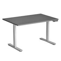 H&aelig;ve-s&aelig;nkebord Ekoflex 2.0, antracit bordplade 1200x800mm