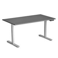 H&aelig;ve-s&aelig;nkebord Ekoflex 2.0, antracit bordplade 1400x800mm