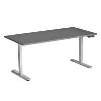 H&aelig;ve-s&aelig;nkebord Ekoflex 2.0, antracit bordplade 1600x800mm