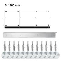 V&aelig;gkit til montering af skabs bredde 1200mm