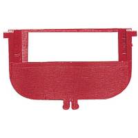 Plast skilleplade 46 mm R&oslash;d