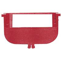 Plast skilleplade 46 mm R&oslash;d