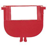 Plast skilleplade 34 mm R&oslash;d